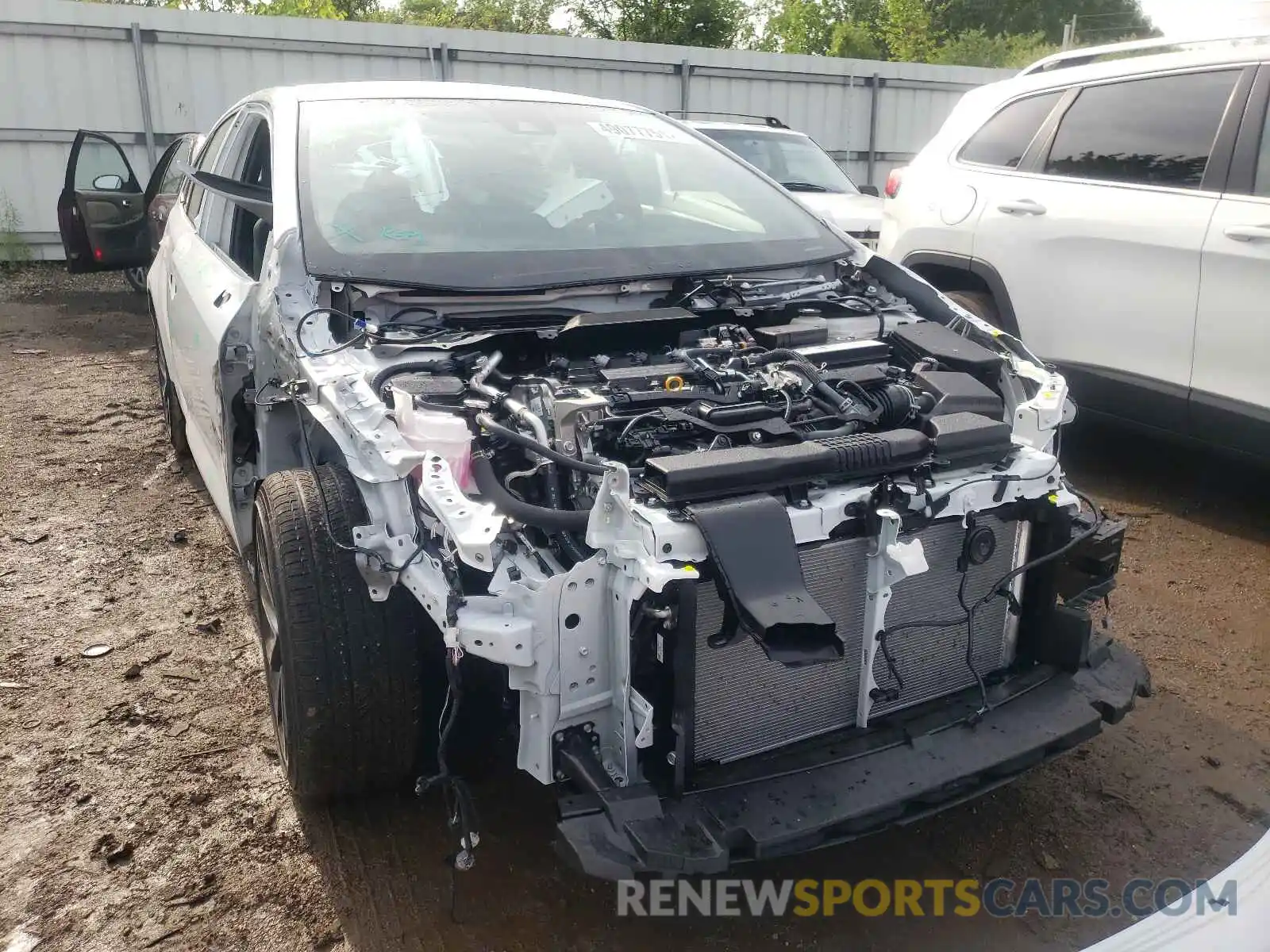 9 Photograph of a damaged car JTDS4MCE8MJ076786 TOYOTA COROLLA 2021