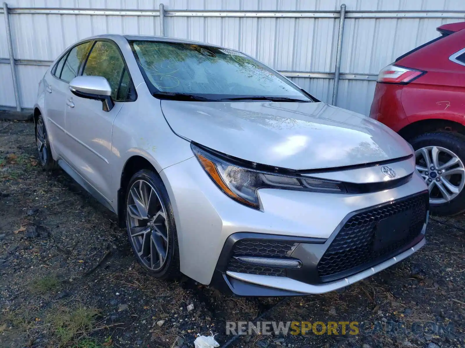 1 Photograph of a damaged car JTDS4MCE8MJ077727 TOYOTA COROLLA 2021