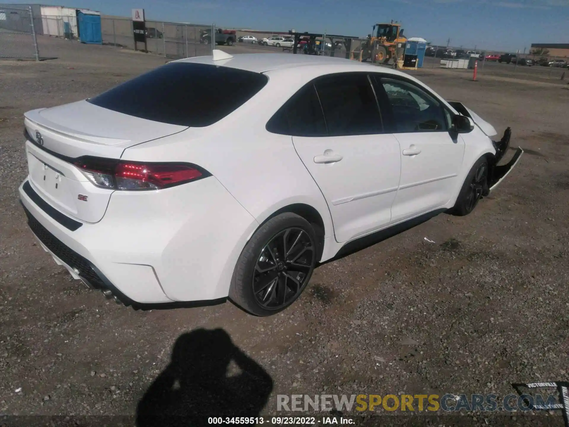 4 Photograph of a damaged car JTDS4MCE8MJ078330 TOYOTA COROLLA 2021