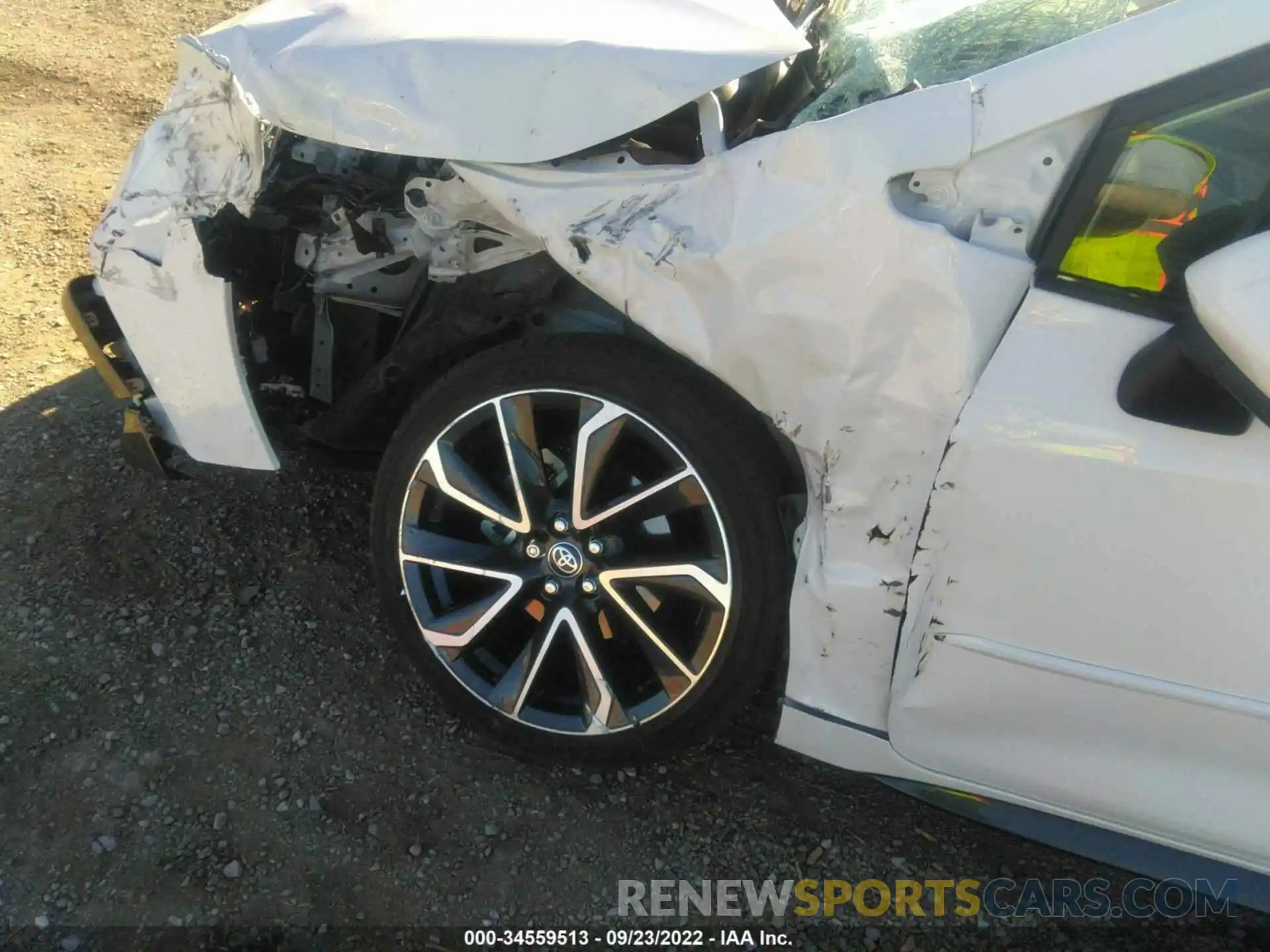 6 Photograph of a damaged car JTDS4MCE8MJ078330 TOYOTA COROLLA 2021