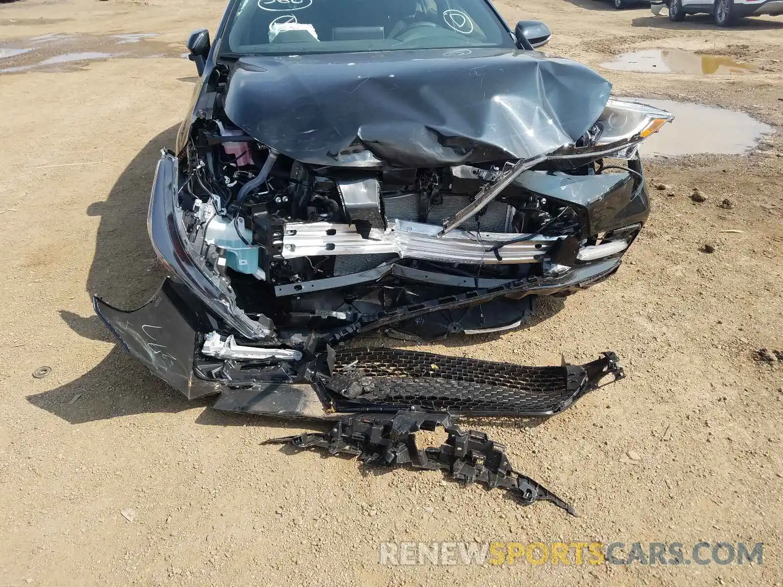 9 Photograph of a damaged car JTDS4MCE8MJ080787 TOYOTA COROLLA 2021