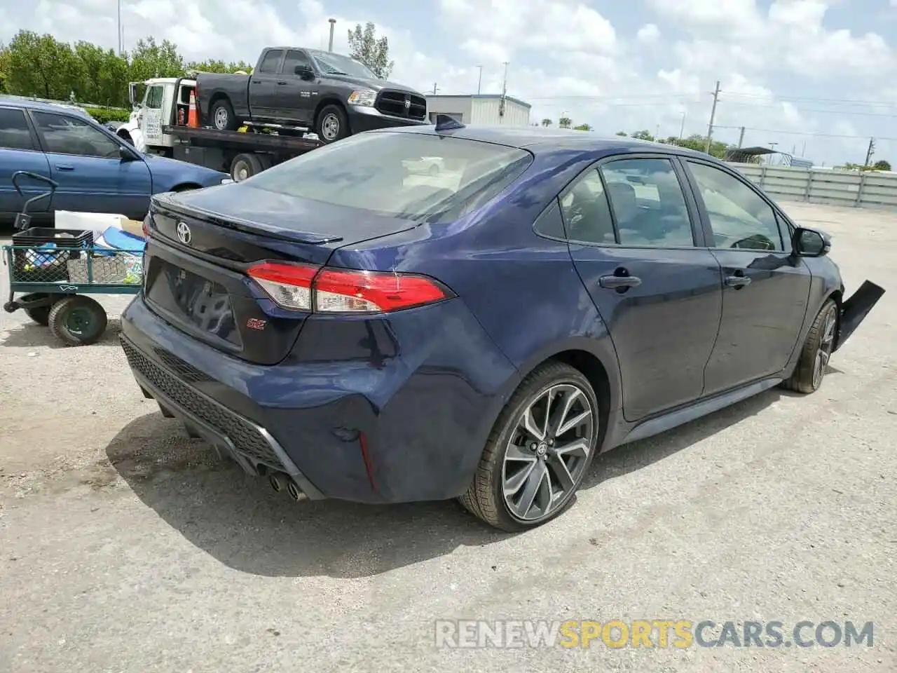 4 Photograph of a damaged car JTDS4MCE9MJ054425 TOYOTA COROLLA 2021