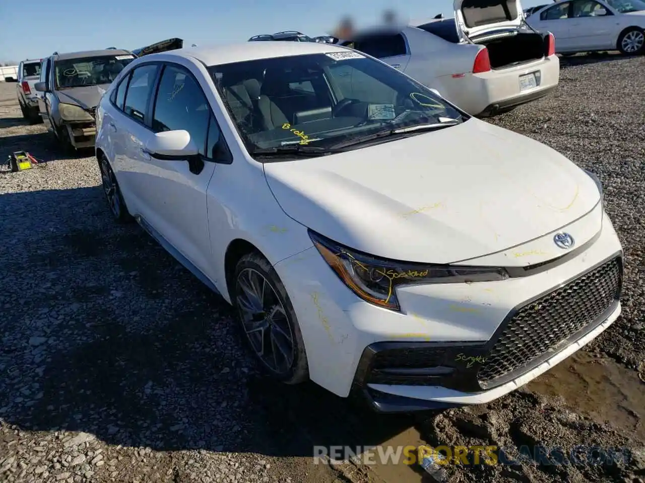 9 Photograph of a damaged car JTDS4MCE9MJ055106 TOYOTA COROLLA 2021