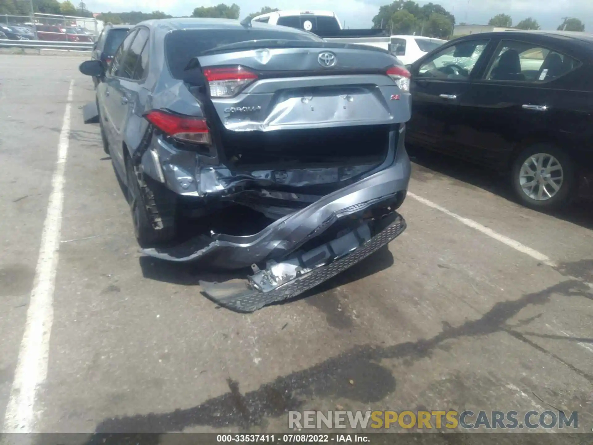 6 Photograph of a damaged car JTDS4MCE9MJ055803 TOYOTA COROLLA 2021