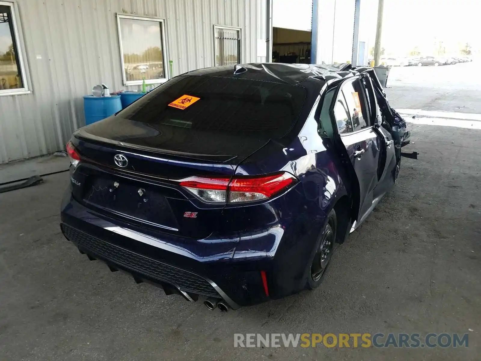 4 Photograph of a damaged car JTDS4MCE9MJ055879 TOYOTA COROLLA 2021