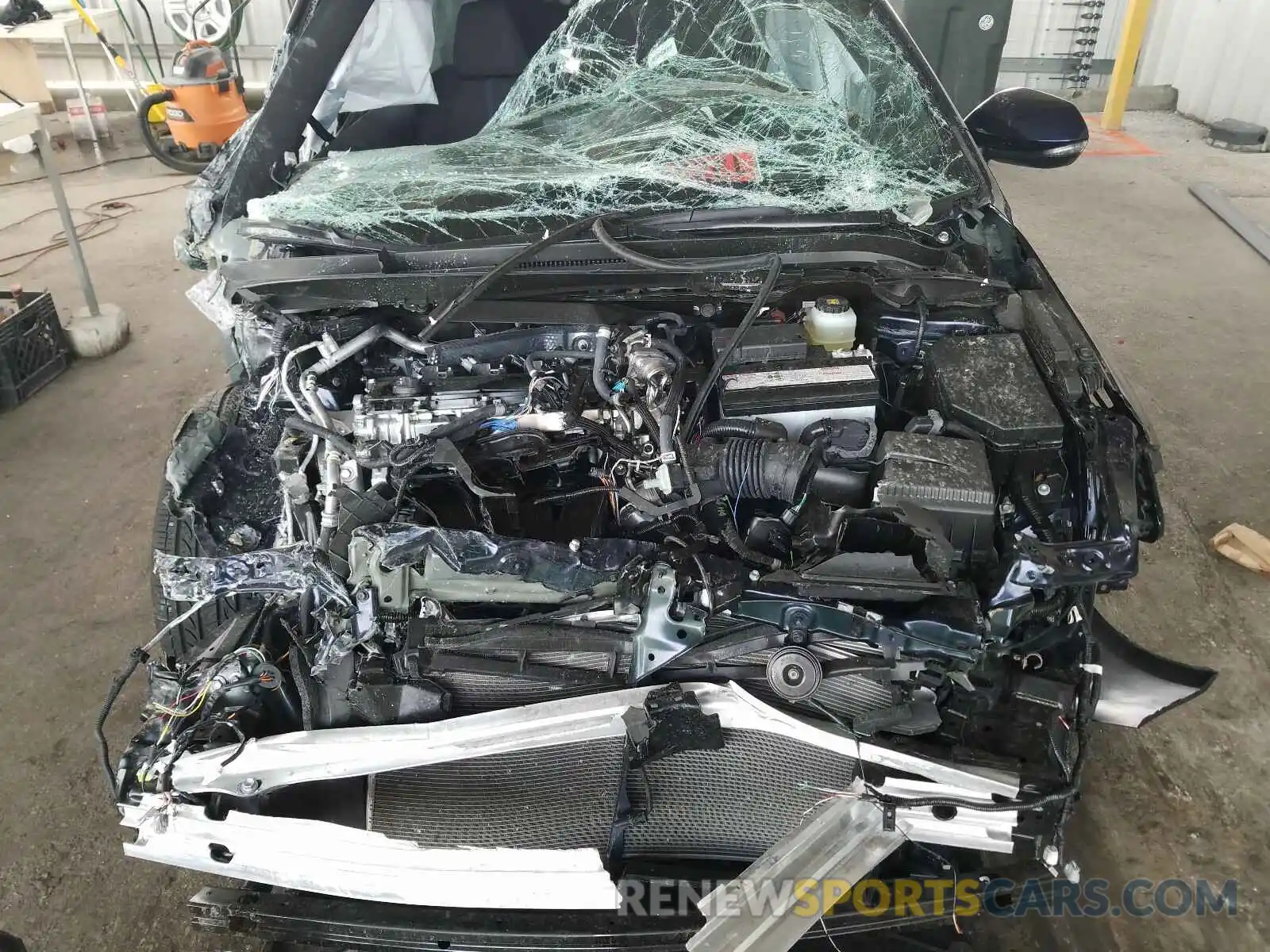 7 Photograph of a damaged car JTDS4MCE9MJ055879 TOYOTA COROLLA 2021