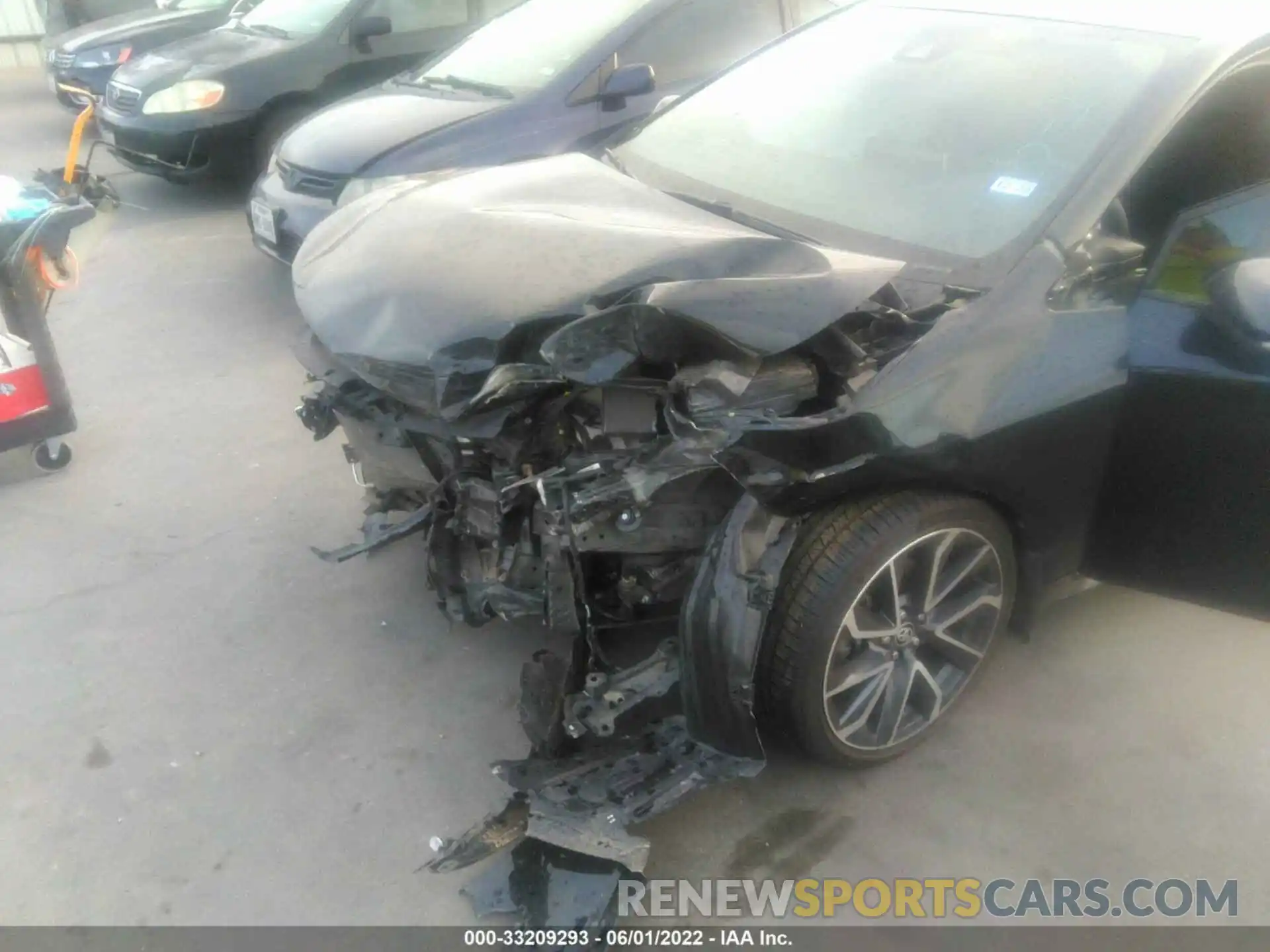 6 Photograph of a damaged car JTDS4MCE9MJ056210 TOYOTA COROLLA 2021