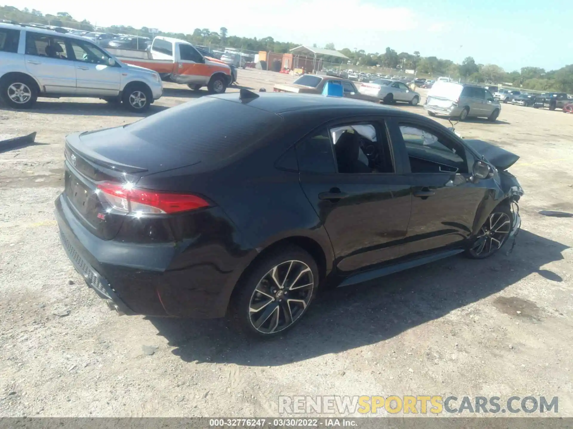 4 Photograph of a damaged car JTDS4MCE9MJ057339 TOYOTA COROLLA 2021