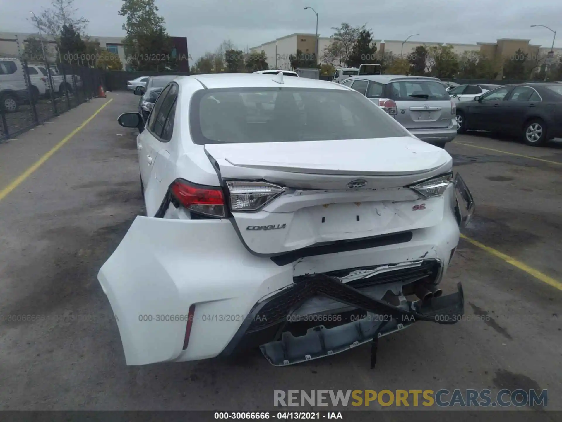 6 Photograph of a damaged car JTDS4MCE9MJ059088 TOYOTA COROLLA 2021