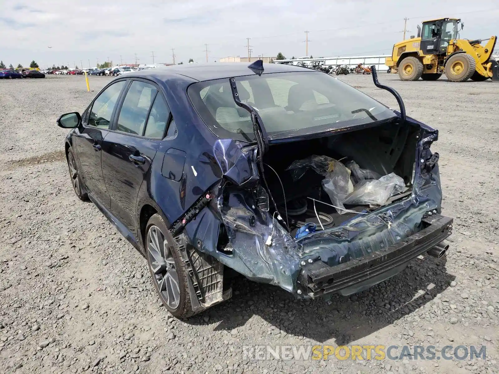 3 Photograph of a damaged car JTDS4MCE9MJ060614 TOYOTA COROLLA 2021