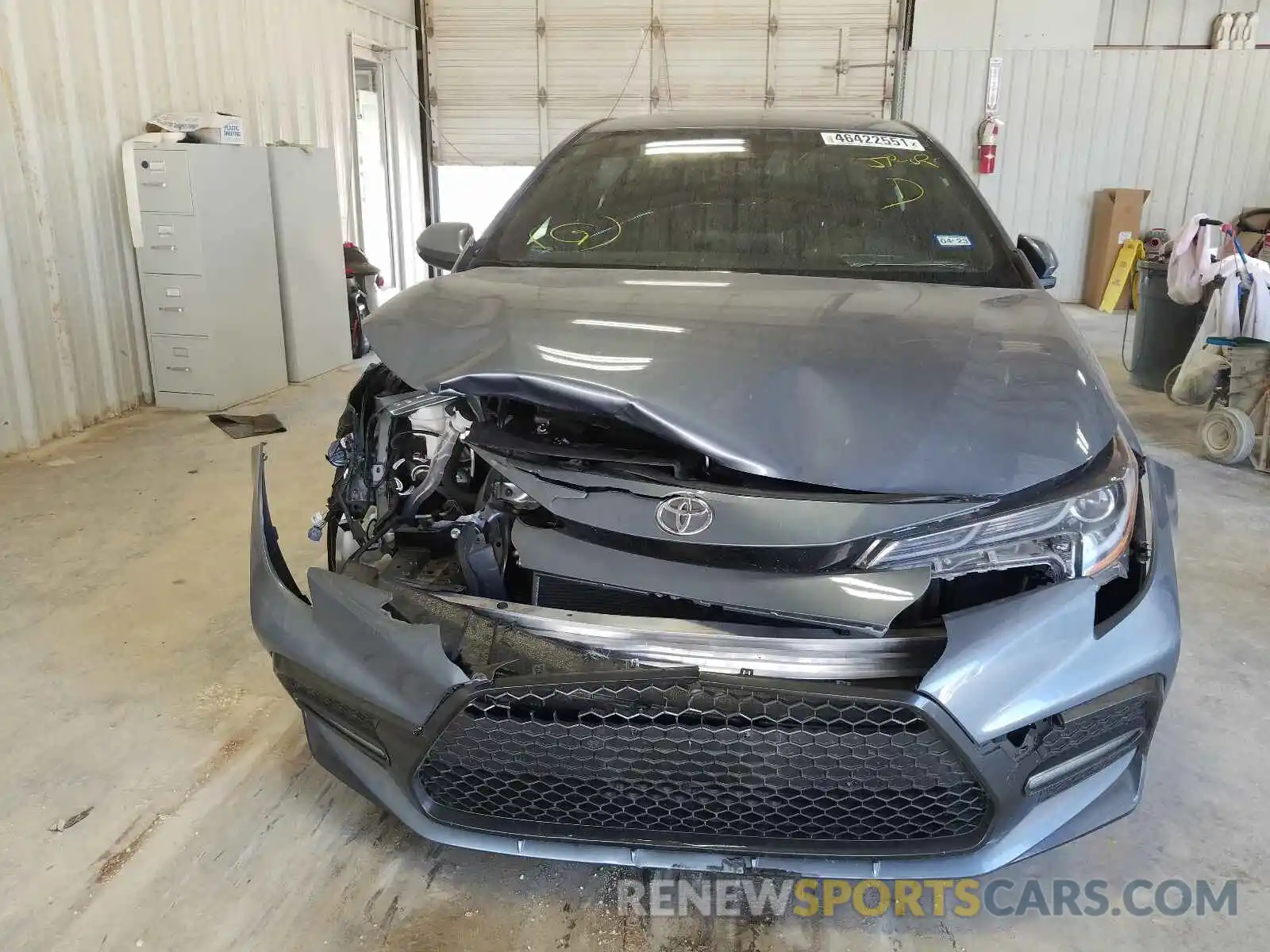 9 Photograph of a damaged car JTDS4MCE9MJ064176 TOYOTA COROLLA 2021