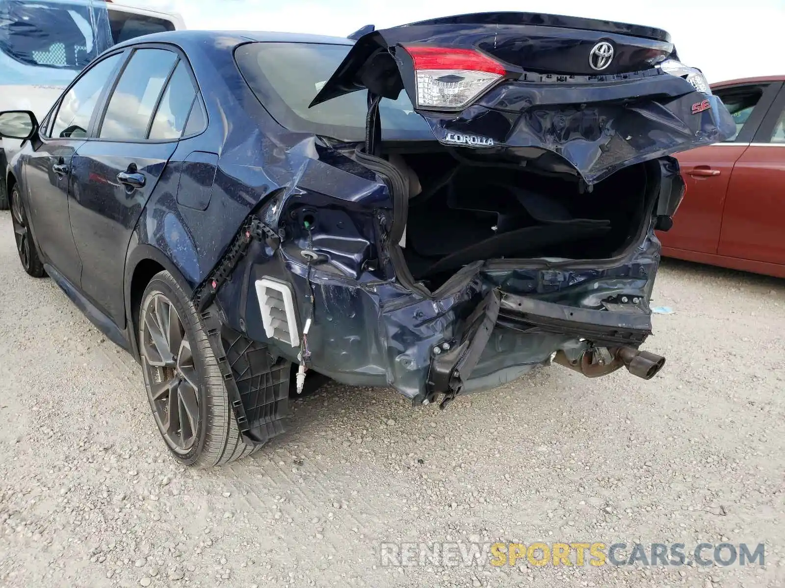 9 Photograph of a damaged car JTDS4MCE9MJ064503 TOYOTA COROLLA 2021