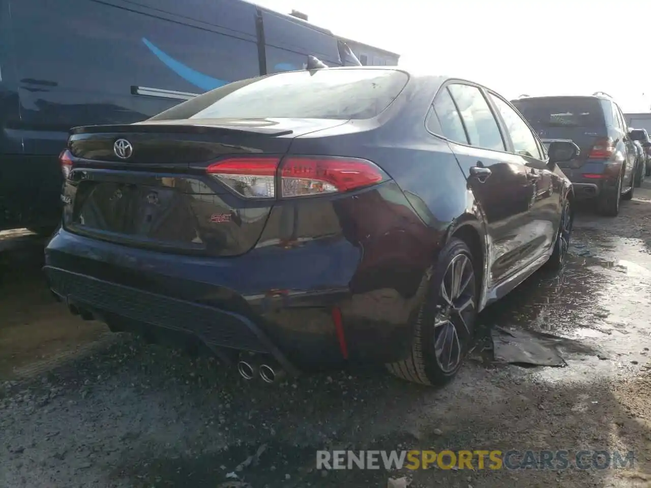 4 Photograph of a damaged car JTDS4MCE9MJ065876 TOYOTA COROLLA 2021