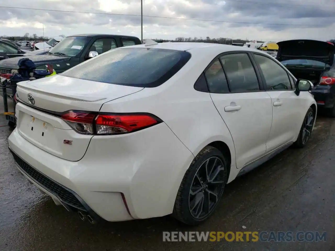 4 Photograph of a damaged car JTDS4MCE9MJ067210 TOYOTA COROLLA 2021