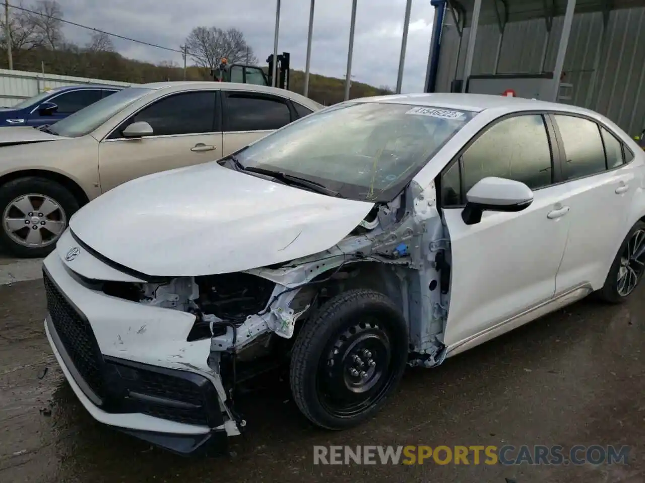 9 Photograph of a damaged car JTDS4MCE9MJ067210 TOYOTA COROLLA 2021