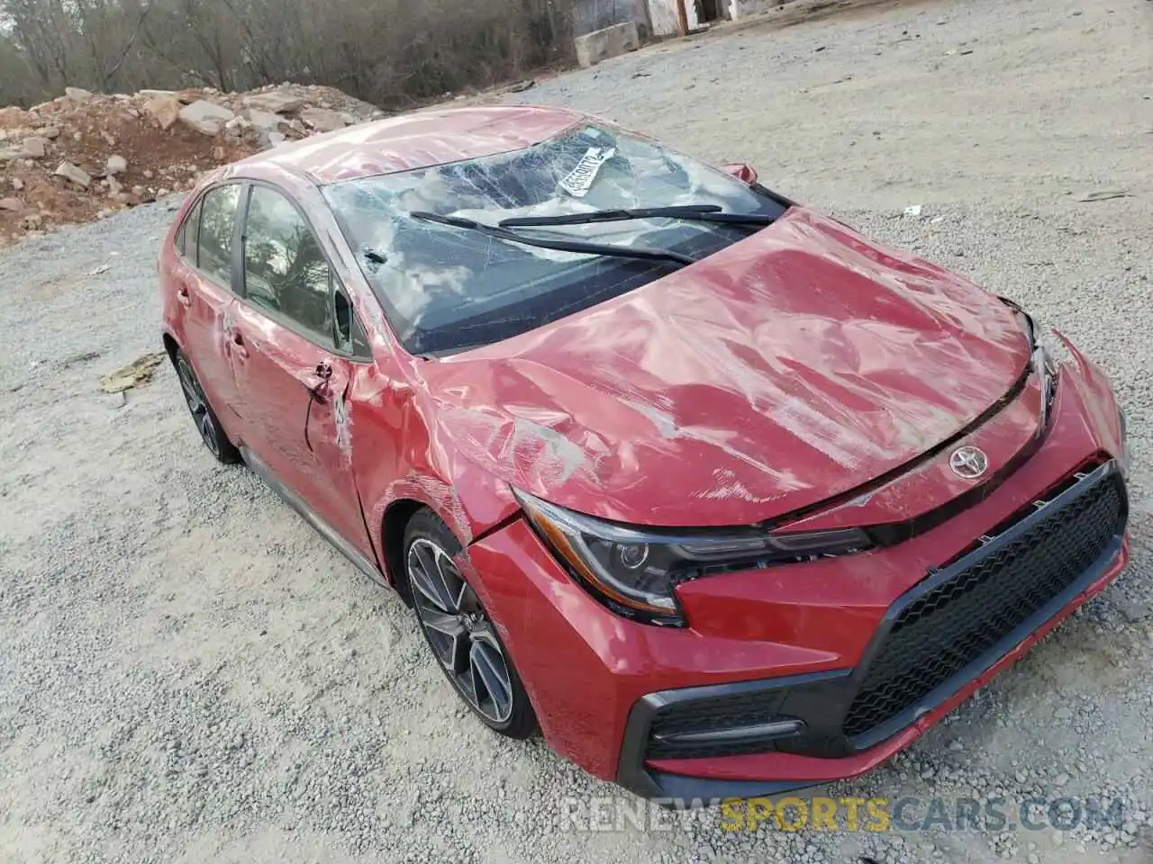 9 Photograph of a damaged car JTDS4MCE9MJ068566 TOYOTA COROLLA 2021