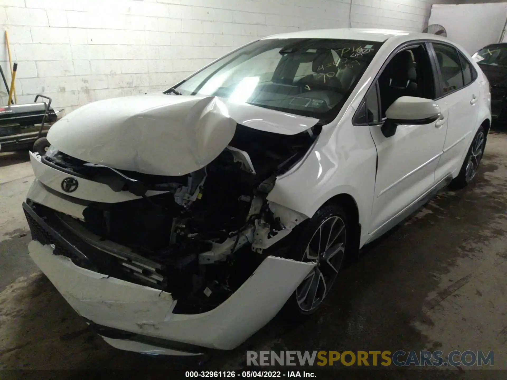 6 Photograph of a damaged car JTDS4MCE9MJ070687 TOYOTA COROLLA 2021