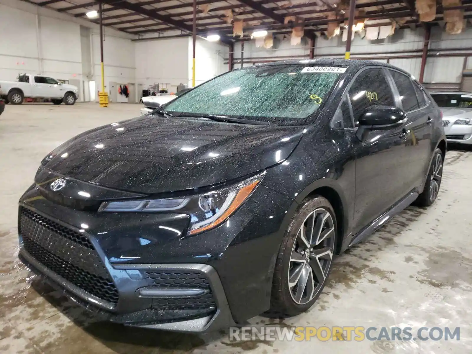 2 Photograph of a damaged car JTDS4MCE9MJ071063 TOYOTA COROLLA 2021