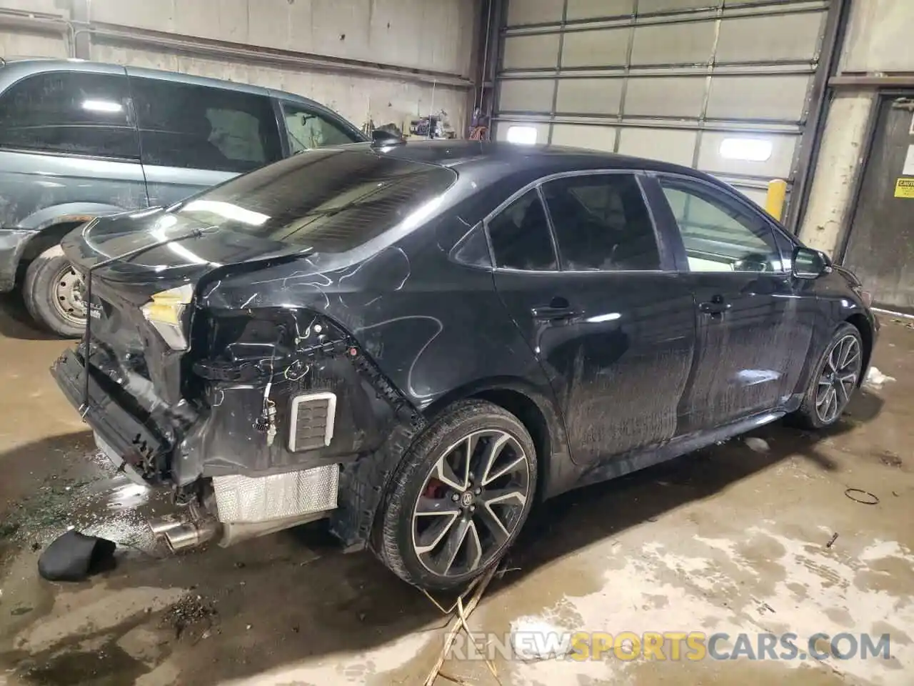 3 Photograph of a damaged car JTDS4MCE9MJ071371 TOYOTA COROLLA 2021