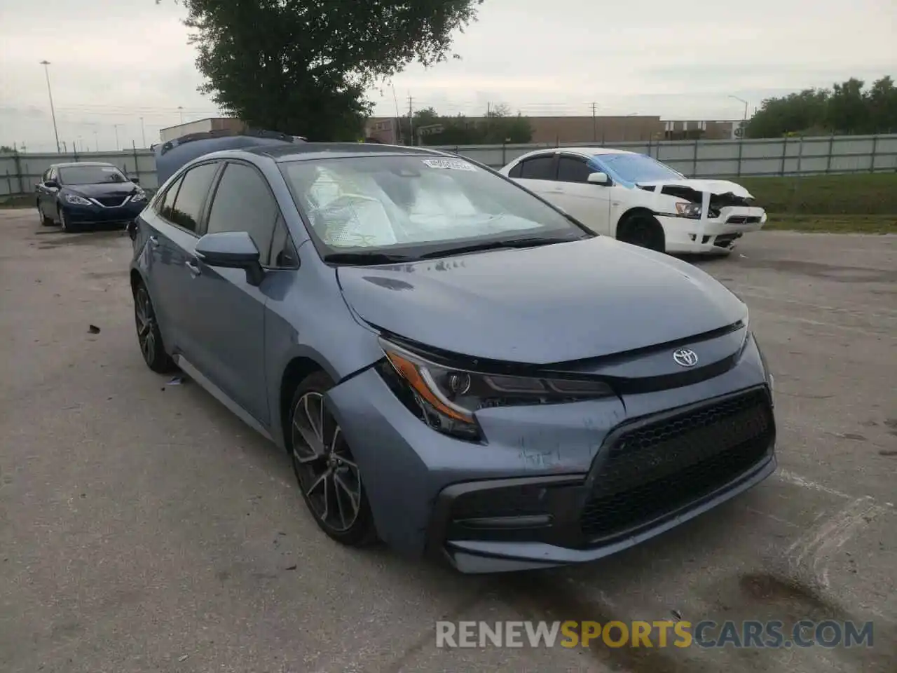 1 Photograph of a damaged car JTDS4MCE9MJ071824 TOYOTA COROLLA 2021