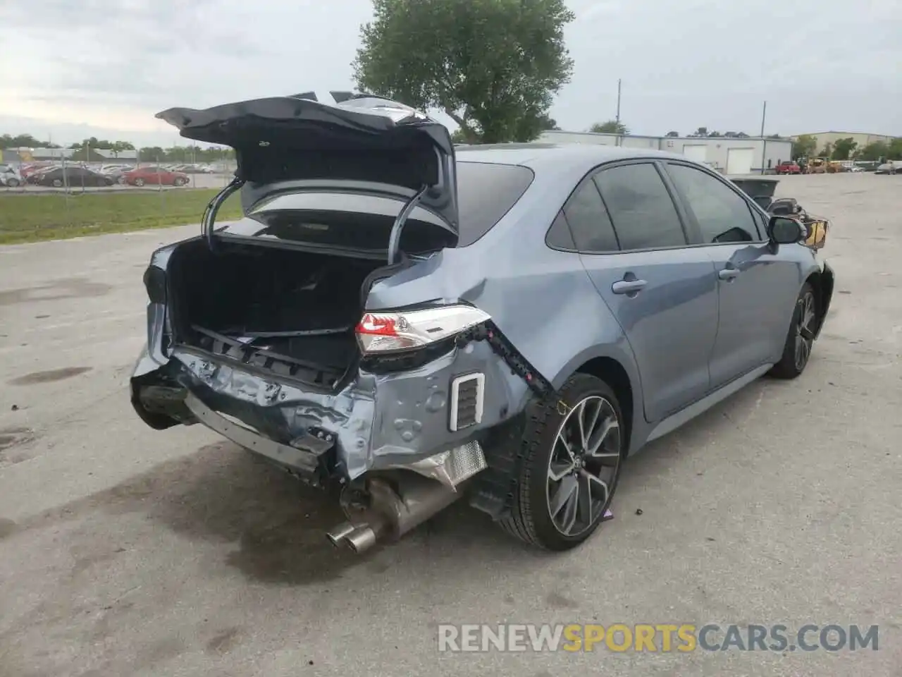 4 Photograph of a damaged car JTDS4MCE9MJ071824 TOYOTA COROLLA 2021