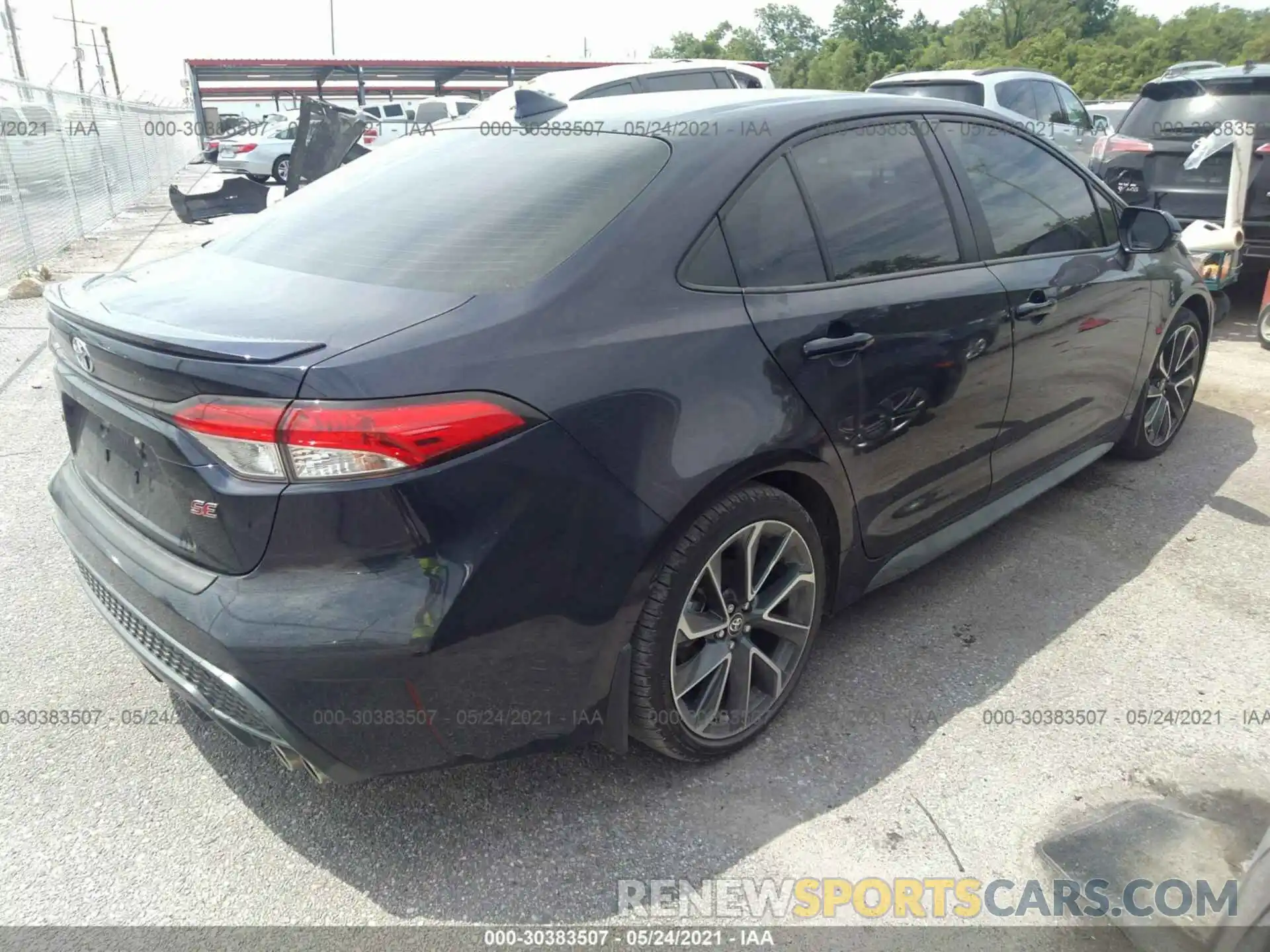 4 Photograph of a damaged car JTDS4MCE9MJ072052 TOYOTA COROLLA 2021