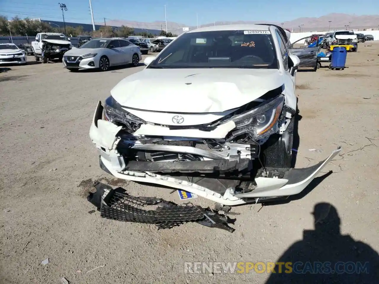 9 Photograph of a damaged car JTDS4MCE9MJ073184 TOYOTA COROLLA 2021