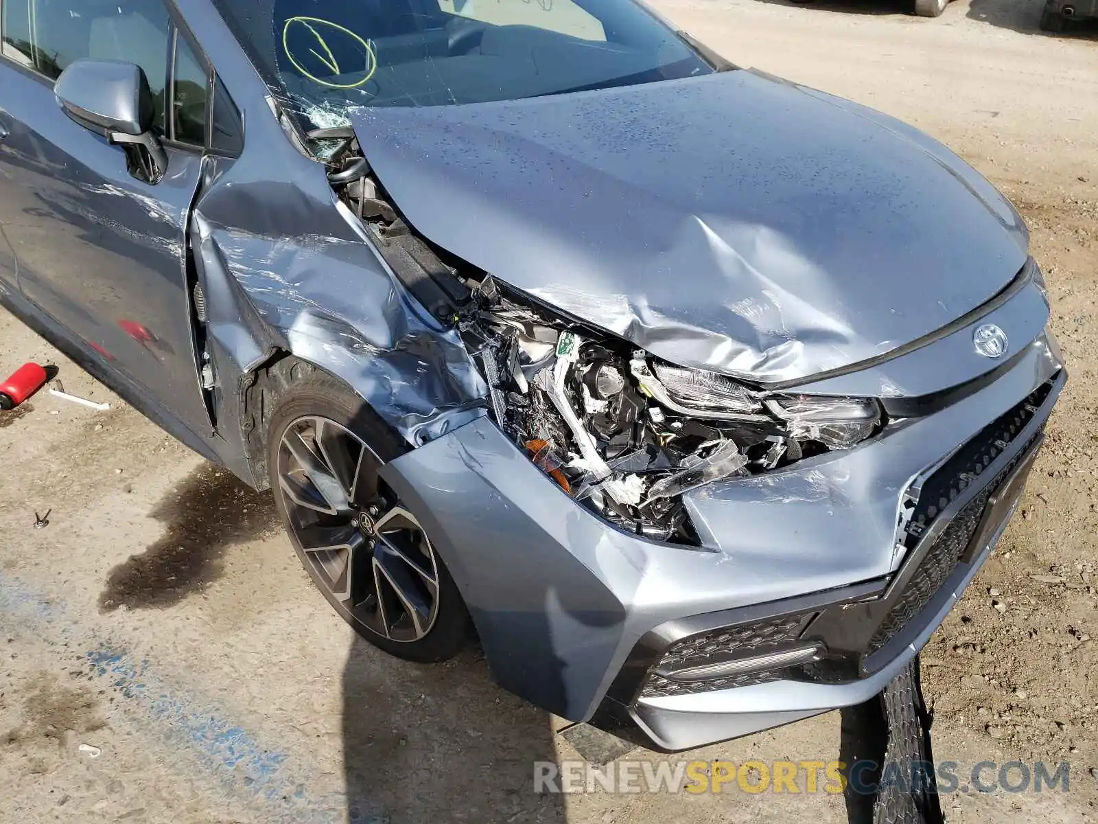 9 Photograph of a damaged car JTDS4MCE9MJ073587 TOYOTA COROLLA 2021