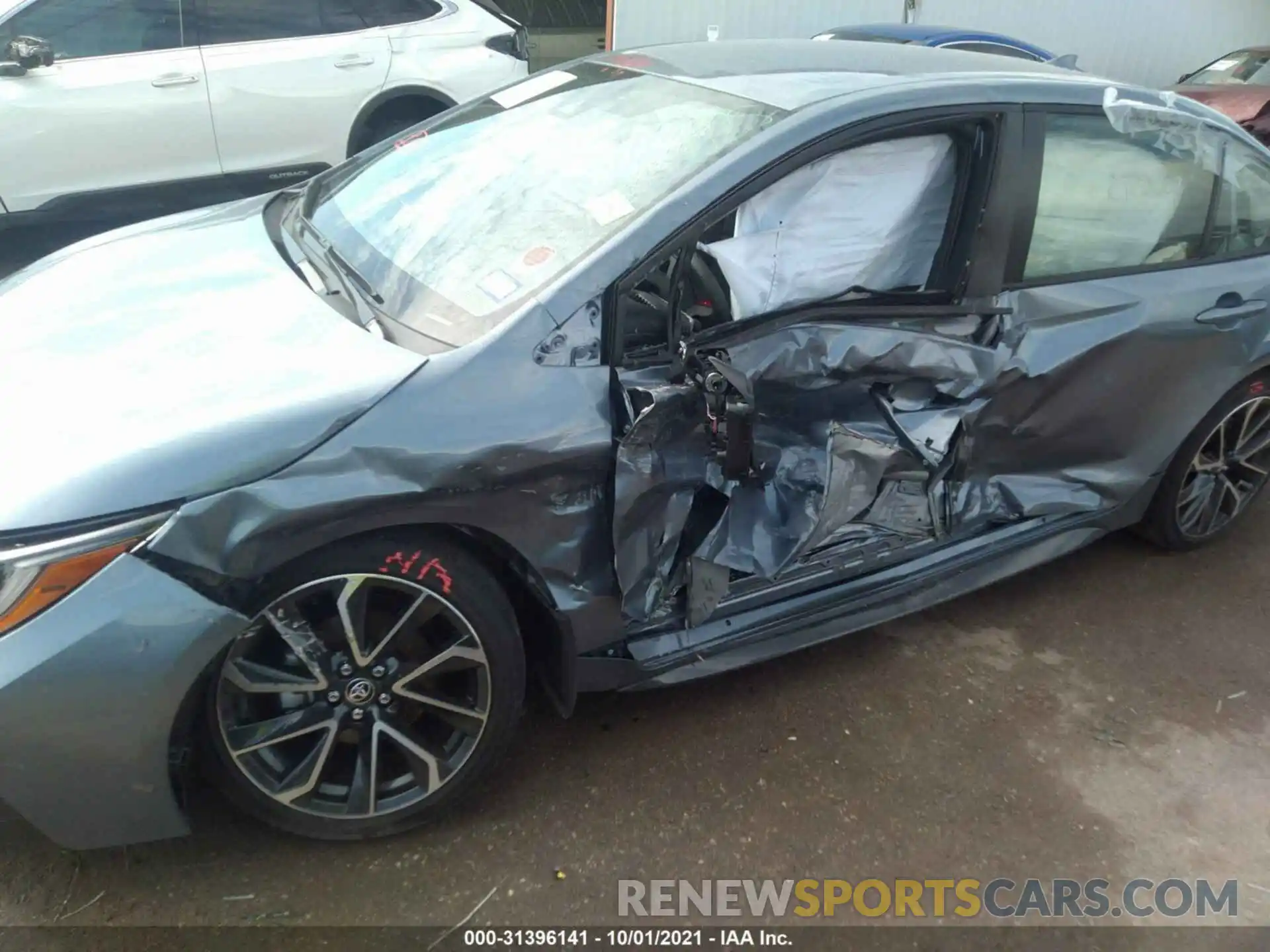 6 Photograph of a damaged car JTDS4MCE9MJ078966 TOYOTA COROLLA 2021