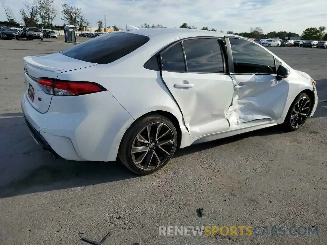 3 Photograph of a damaged car JTDS4MCE9MJ079535 TOYOTA COROLLA 2021