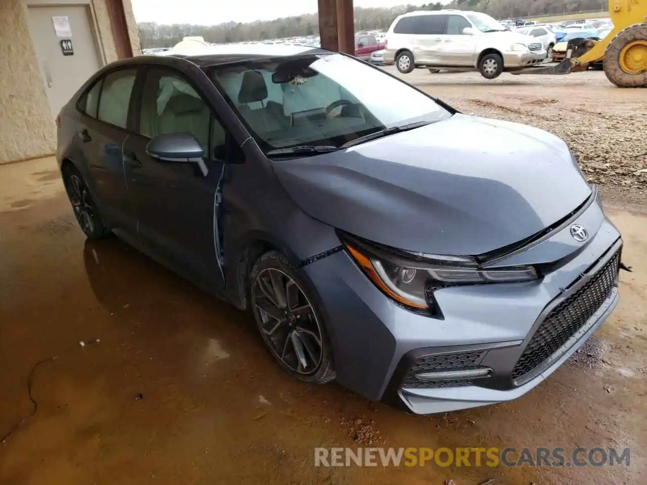 1 Photograph of a damaged car JTDS4MCE9MJ079924 TOYOTA COROLLA 2021