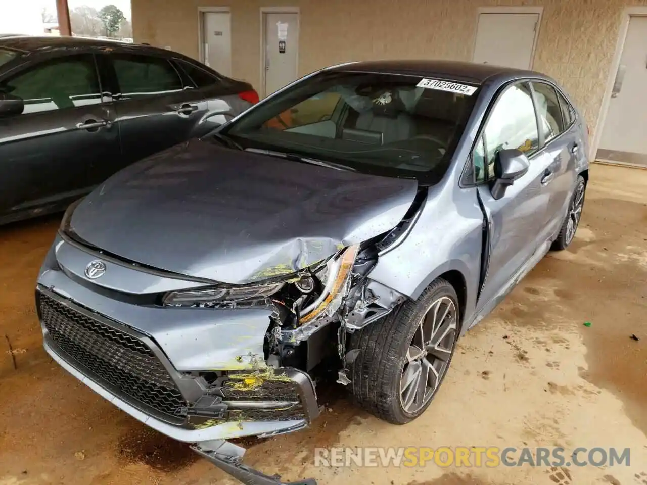 2 Photograph of a damaged car JTDS4MCE9MJ079924 TOYOTA COROLLA 2021