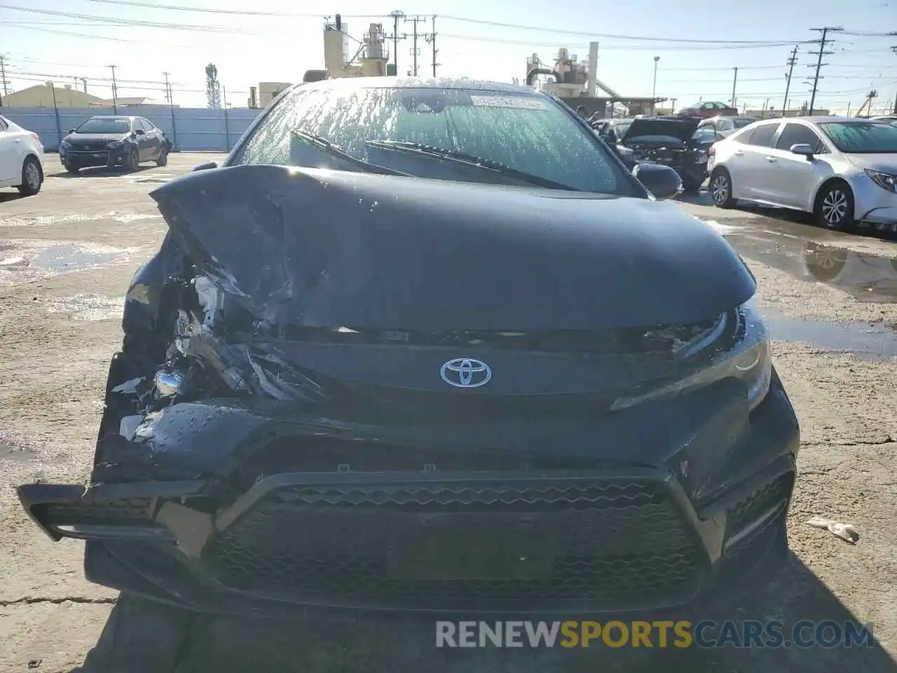 5 Photograph of a damaged car JTDS4MCEXMJ053462 TOYOTA COROLLA 2021