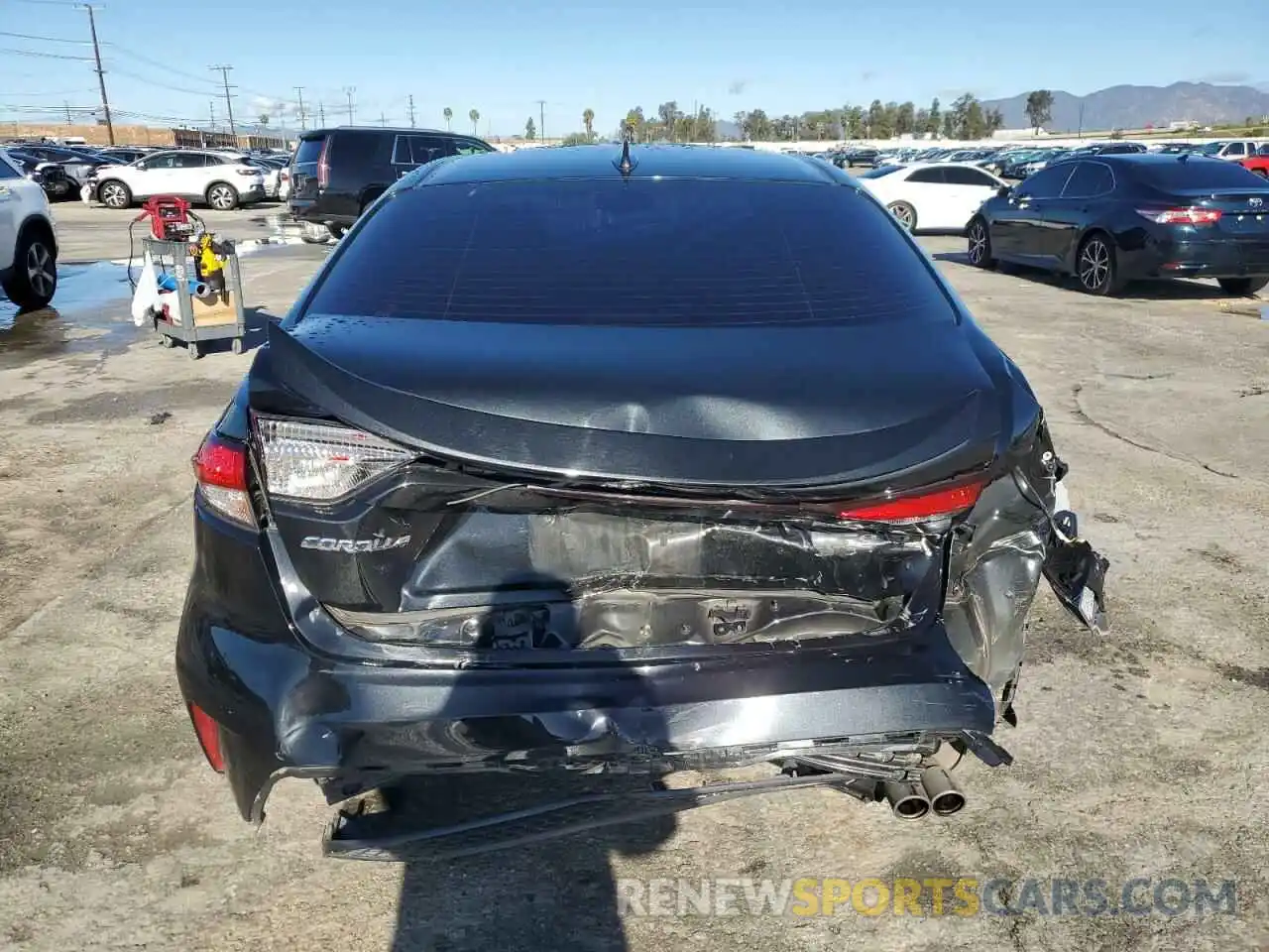 6 Photograph of a damaged car JTDS4MCEXMJ053462 TOYOTA COROLLA 2021