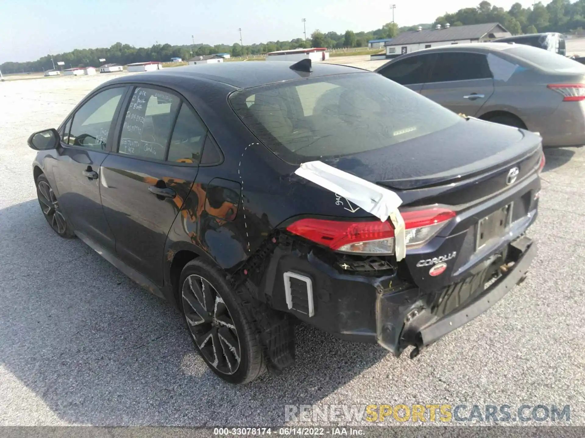 3 Photograph of a damaged car JTDS4MCEXMJ053980 TOYOTA COROLLA 2021