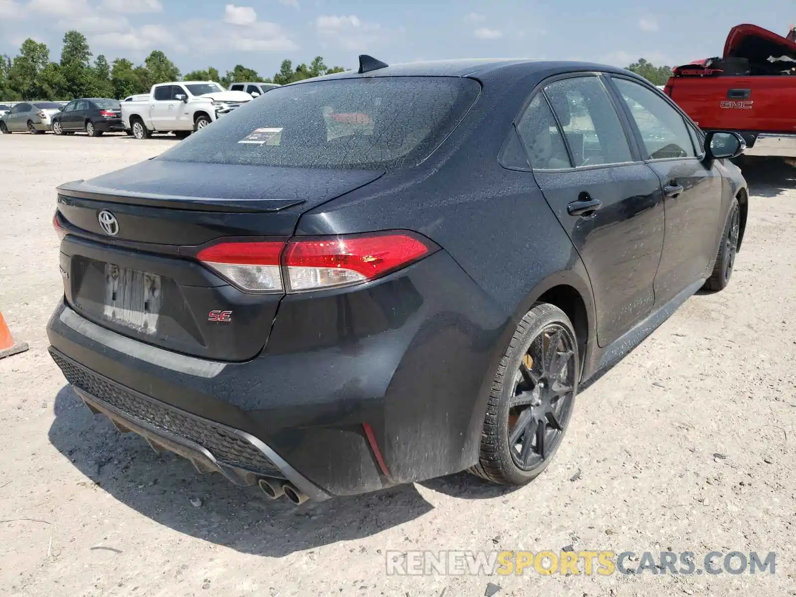 4 Photograph of a damaged car JTDS4MCEXMJ056135 TOYOTA COROLLA 2021