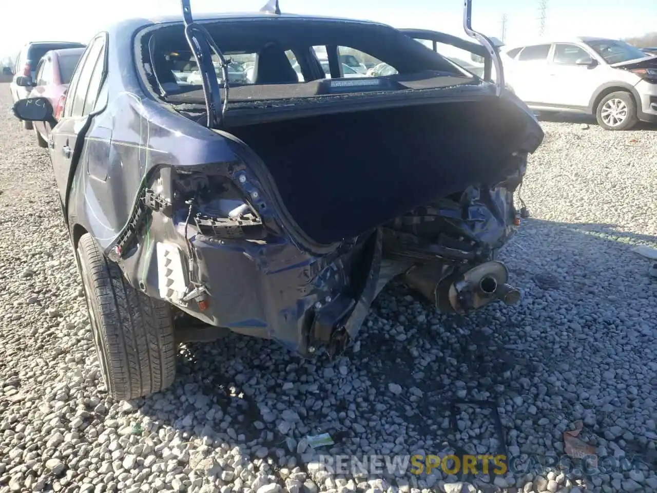 9 Photograph of a damaged car JTDS4MCEXMJ057950 TOYOTA COROLLA 2021