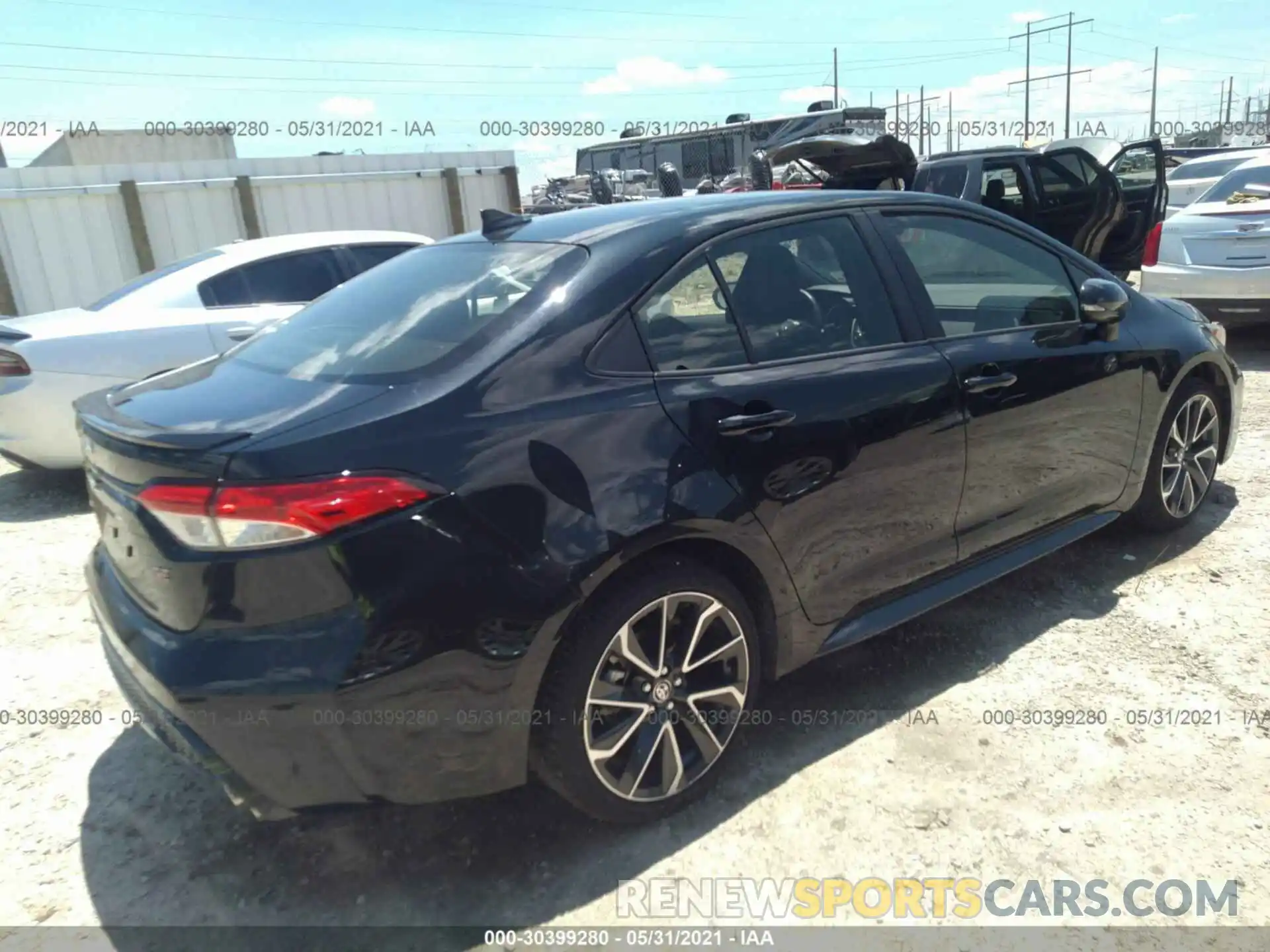 4 Photograph of a damaged car JTDS4MCEXMJ058242 TOYOTA COROLLA 2021