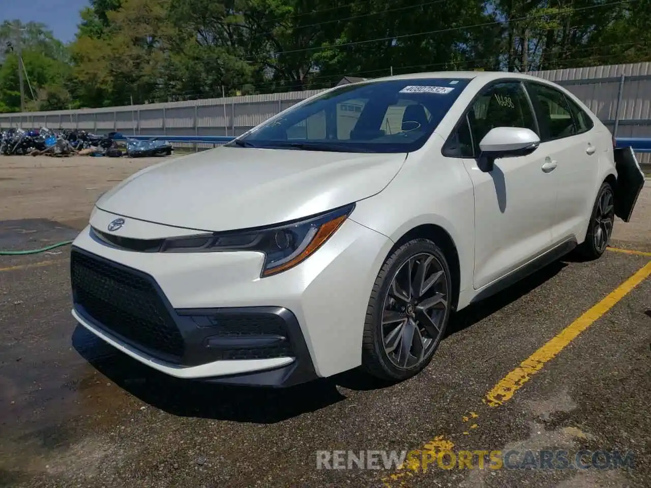 2 Photograph of a damaged car JTDS4MCEXMJ059312 TOYOTA COROLLA 2021