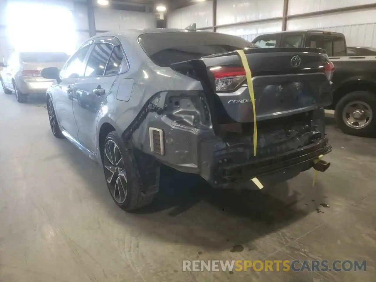 3 Photograph of a damaged car JTDS4MCEXMJ059326 TOYOTA COROLLA 2021