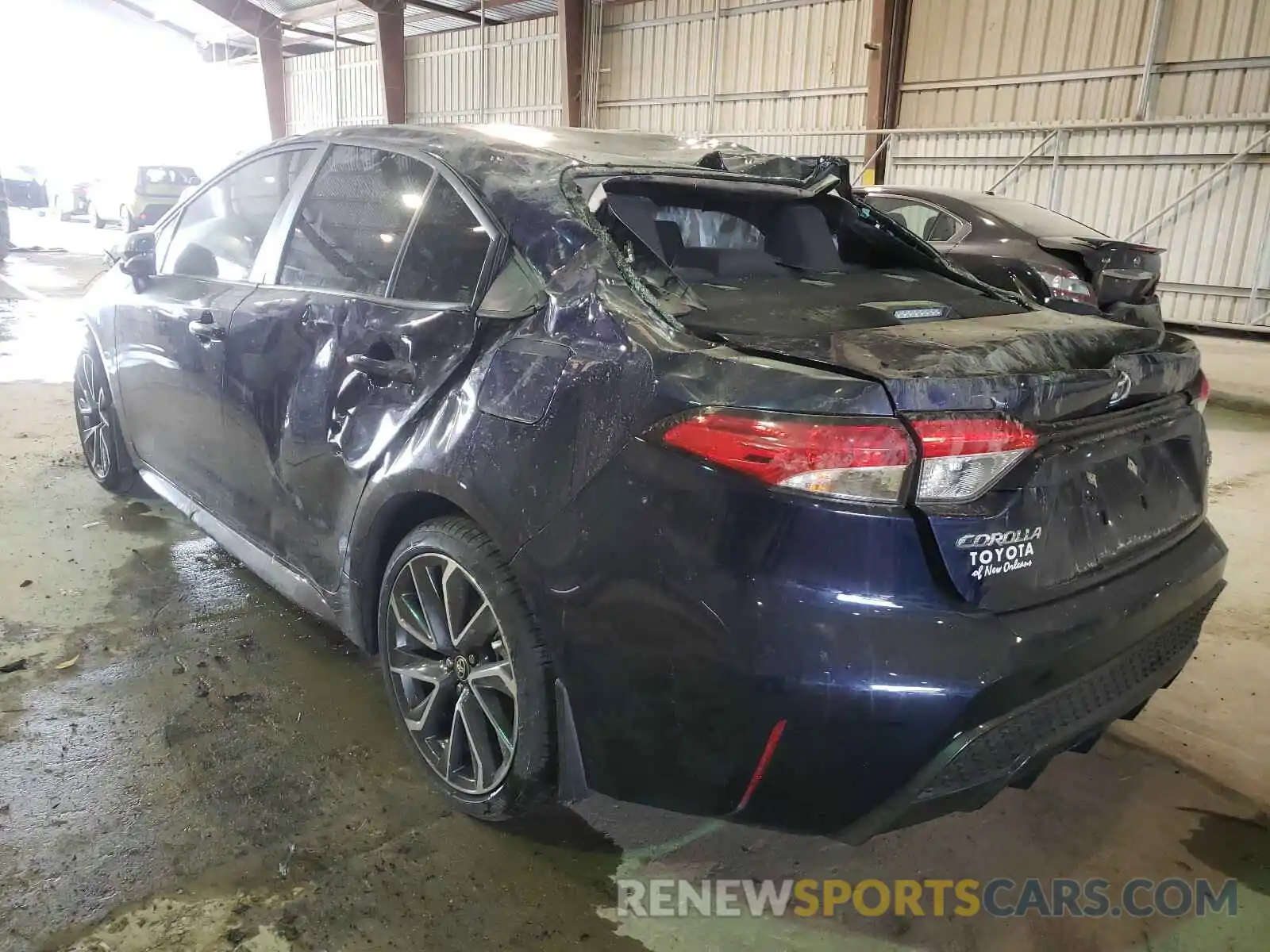 3 Photograph of a damaged car JTDS4MCEXMJ059410 TOYOTA COROLLA 2021