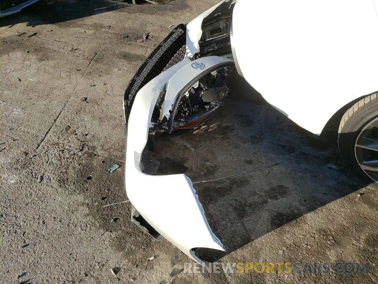 9 Photograph of a damaged car JTDS4MCEXMJ061674 TOYOTA COROLLA 2021