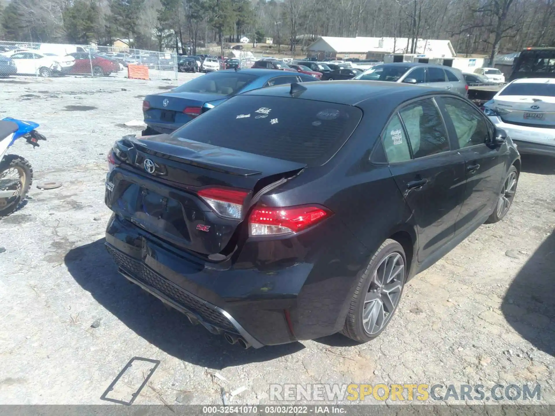 4 Photograph of a damaged car JTDS4MCEXMJ061965 TOYOTA COROLLA 2021