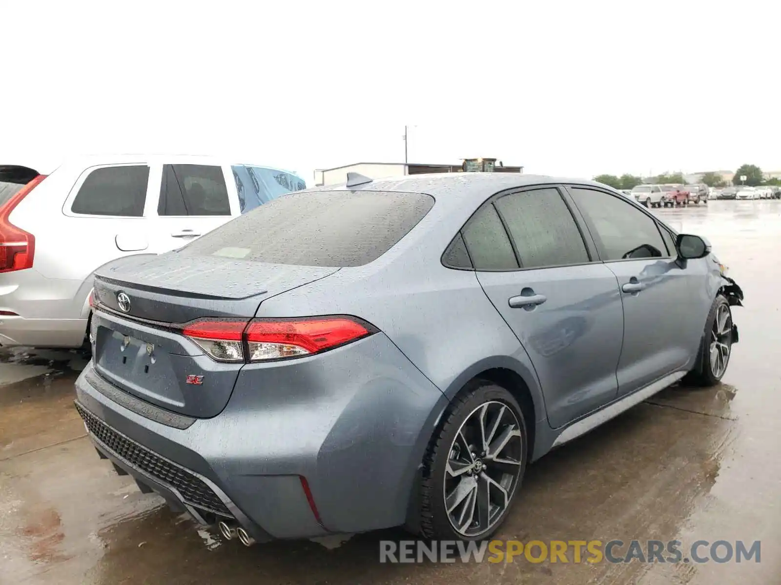 4 Photograph of a damaged car JTDS4MCEXMJ062243 TOYOTA COROLLA 2021