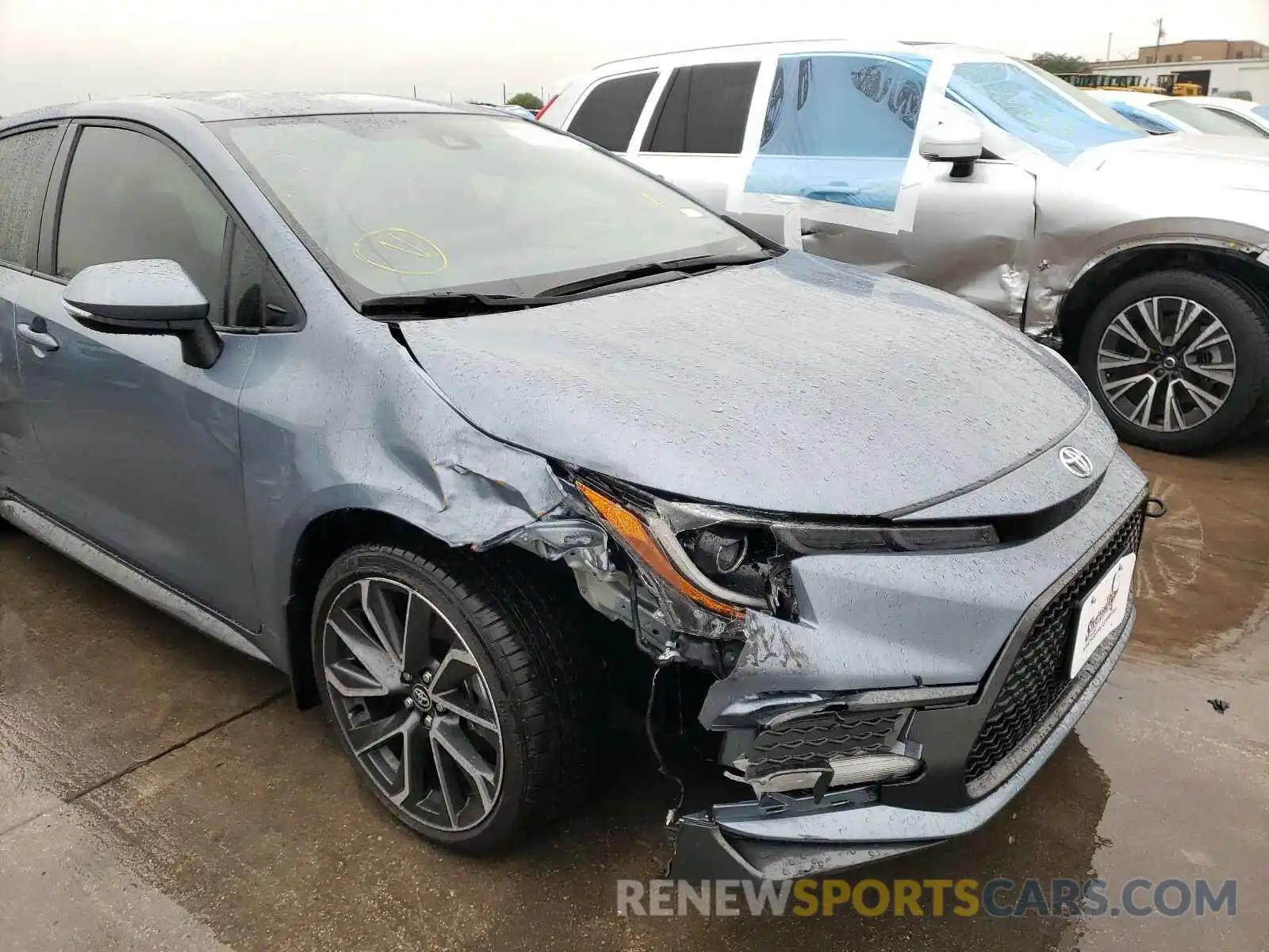 9 Photograph of a damaged car JTDS4MCEXMJ062243 TOYOTA COROLLA 2021