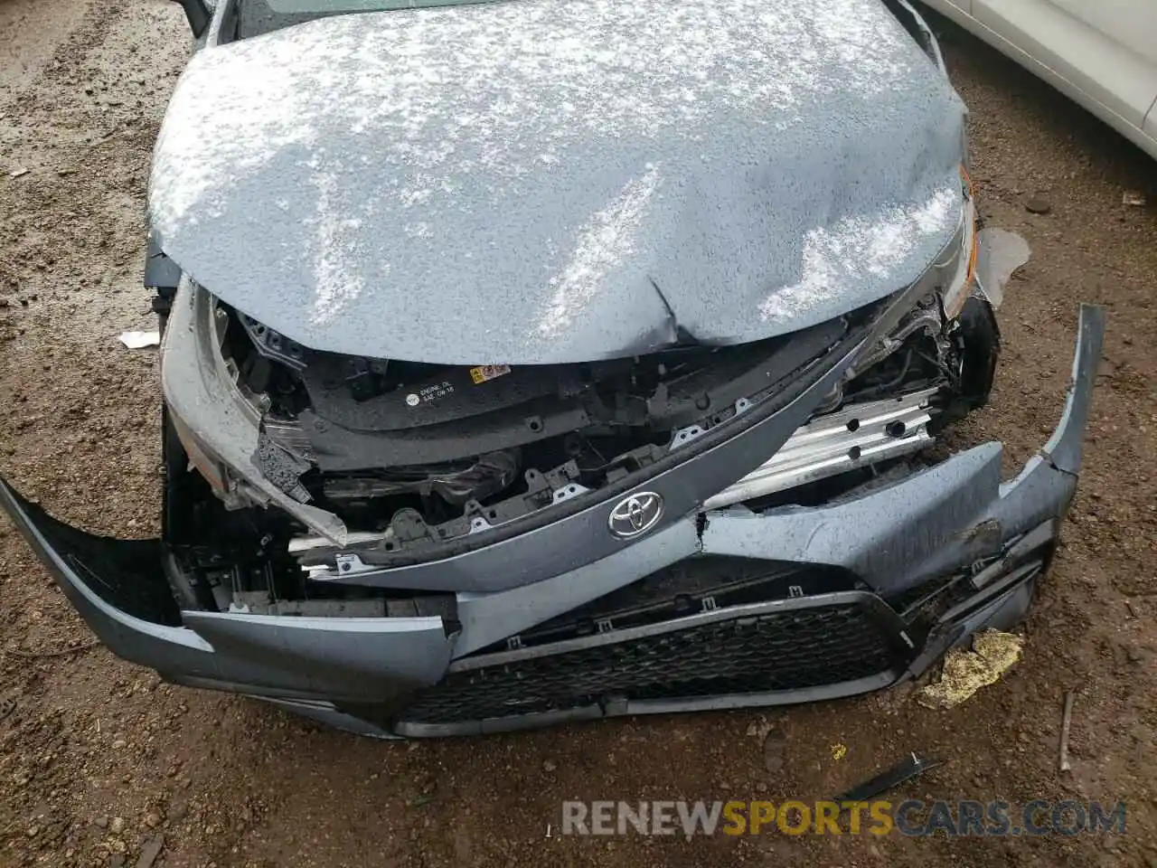 9 Photograph of a damaged car JTDS4MCEXMJ063215 TOYOTA COROLLA 2021