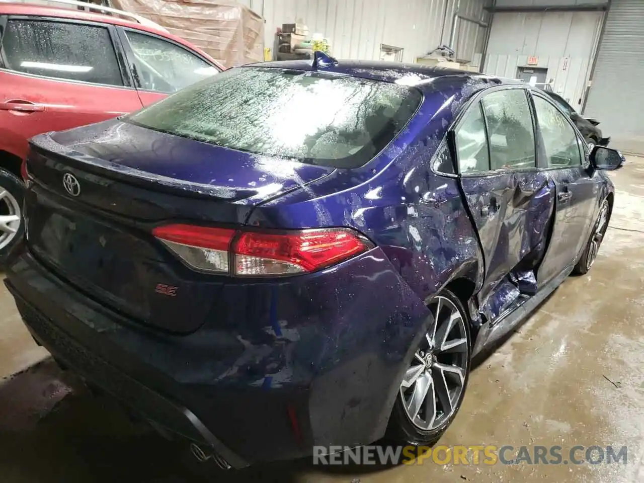 4 Photograph of a damaged car JTDS4MCEXMJ063280 TOYOTA COROLLA 2021