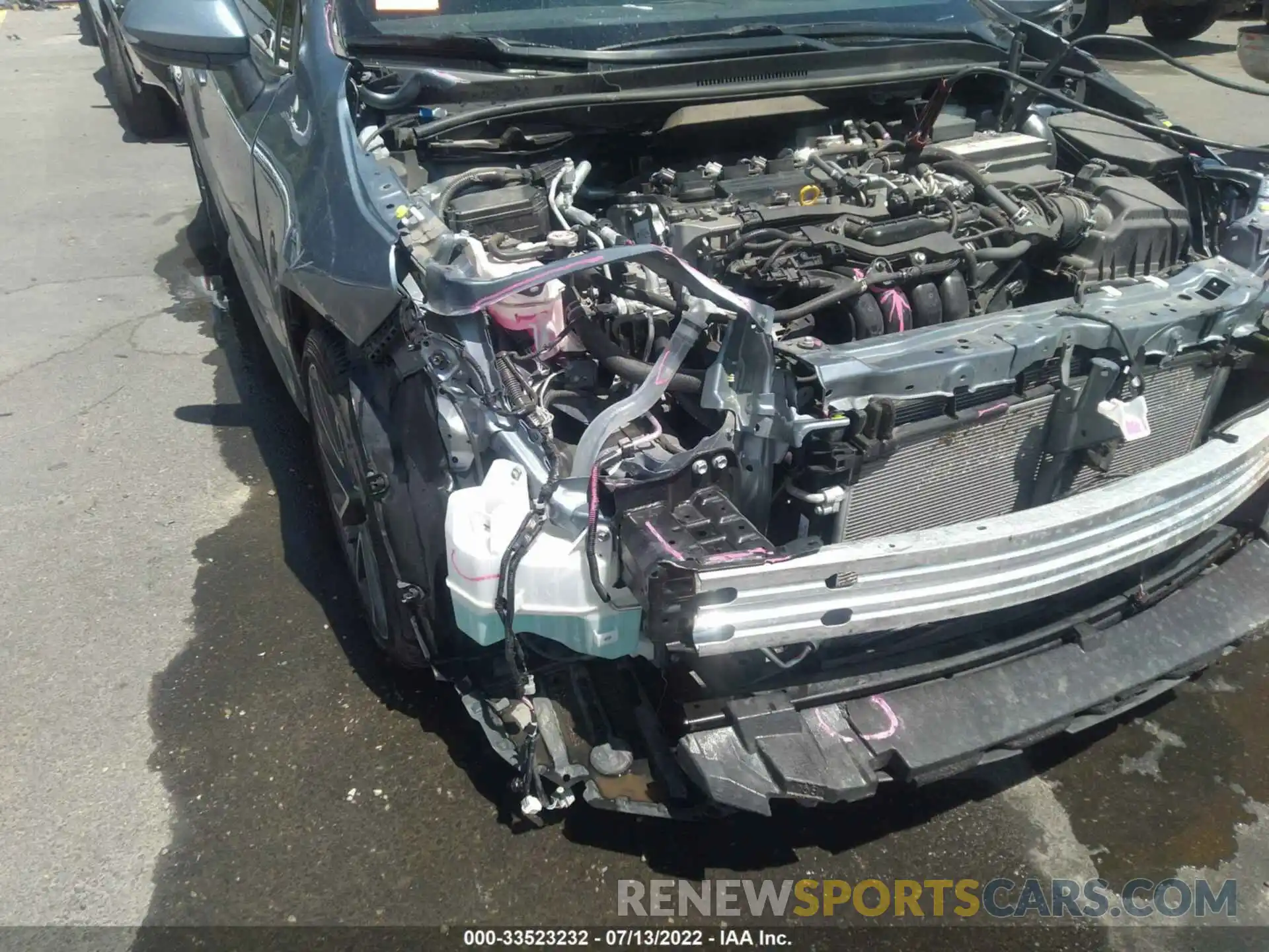 6 Photograph of a damaged car JTDS4MCEXMJ063831 TOYOTA COROLLA 2021