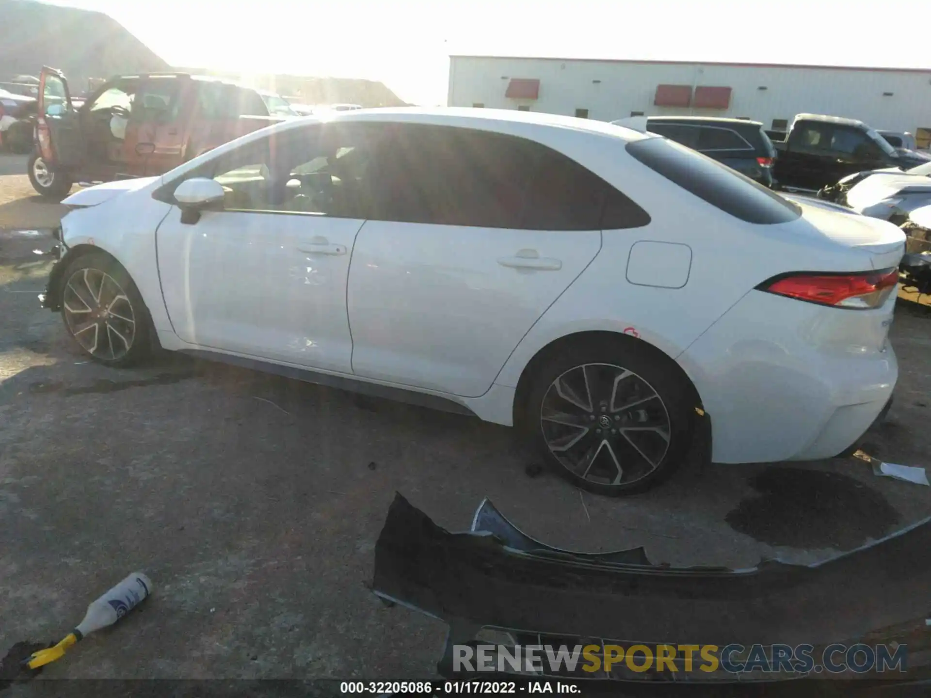 3 Photograph of a damaged car JTDS4MCEXMJ064154 TOYOTA COROLLA 2021