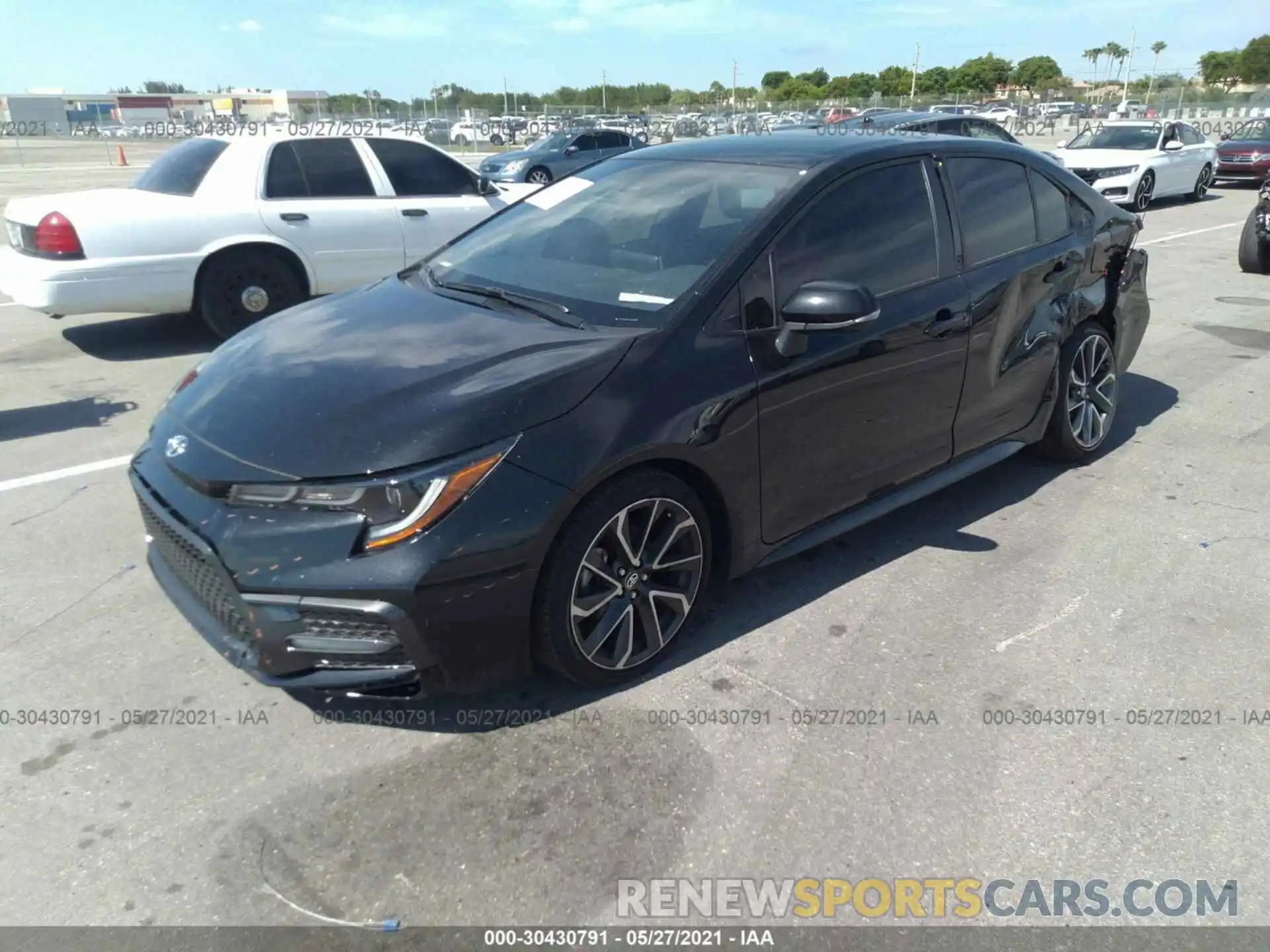 2 Photograph of a damaged car JTDS4MCEXMJ065904 TOYOTA COROLLA 2021